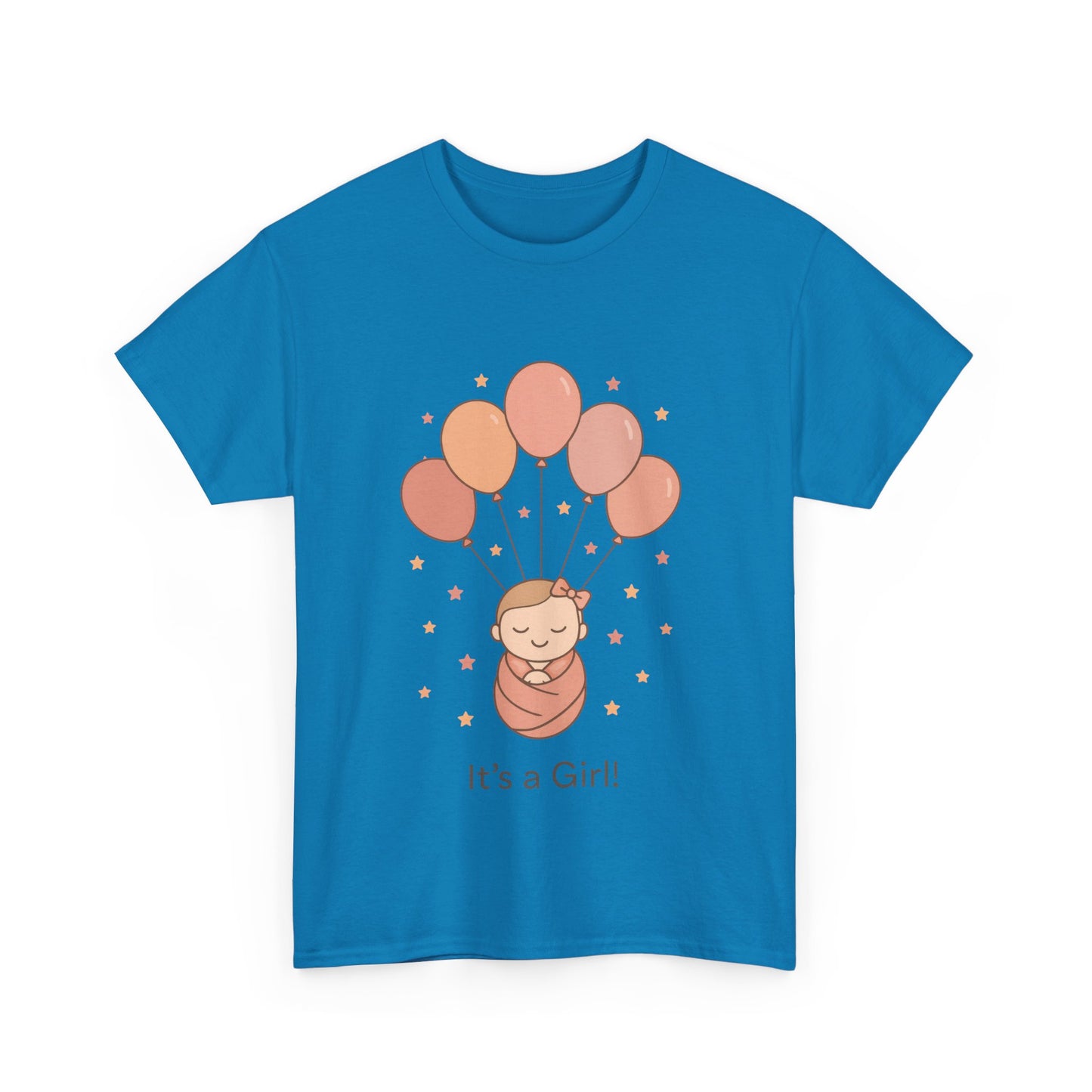 Its a Girl Maternity T-Shirt, Baby Girl Pregnancy Announcement Shirt,Mom To Be Gift, Gender Reveal Tee, Baby Shower Top, Gender Reveal Party