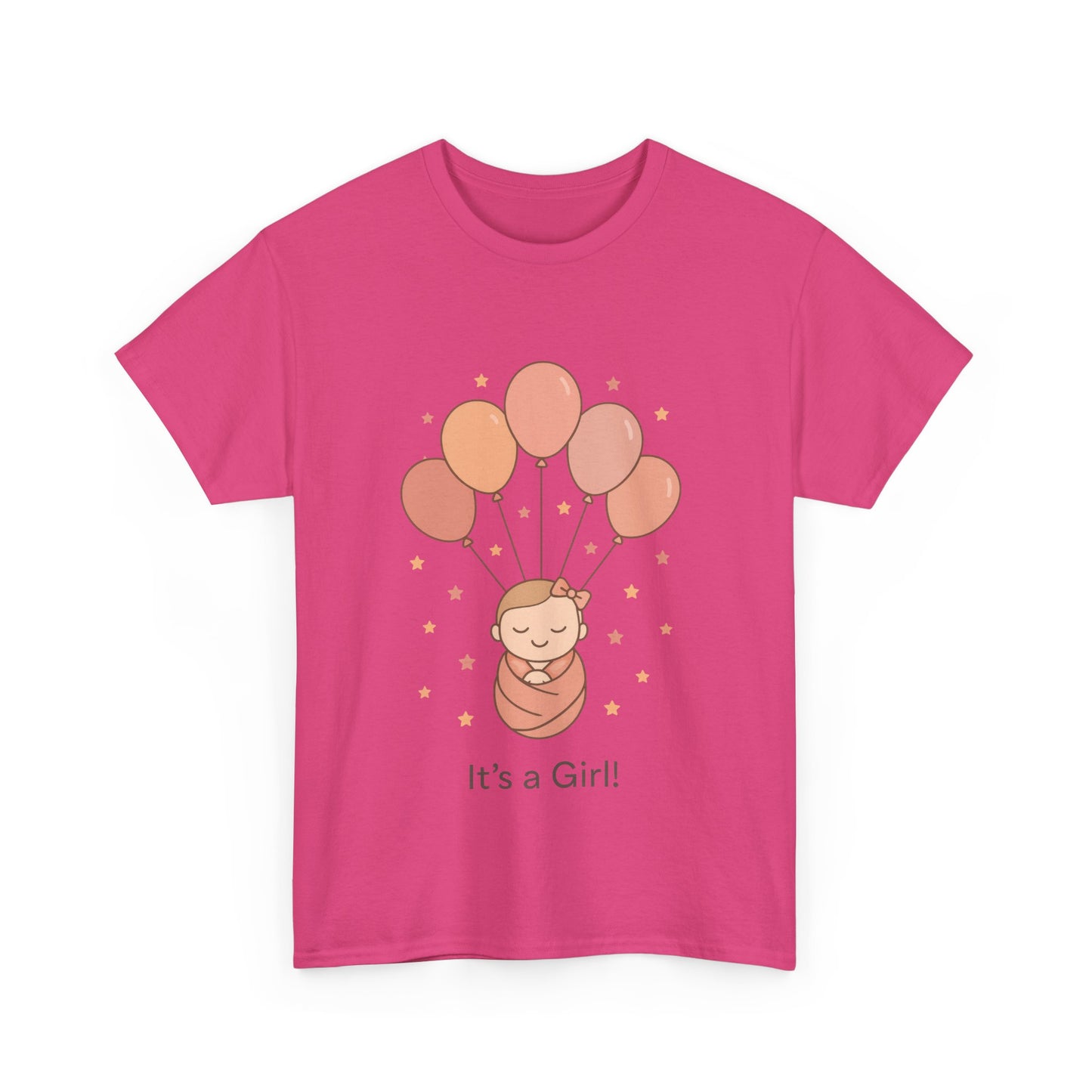 Its a Girl Maternity T-Shirt, Baby Girl Pregnancy Announcement Shirt,Mom To Be Gift, Gender Reveal Tee, Baby Shower Top, Gender Reveal Party