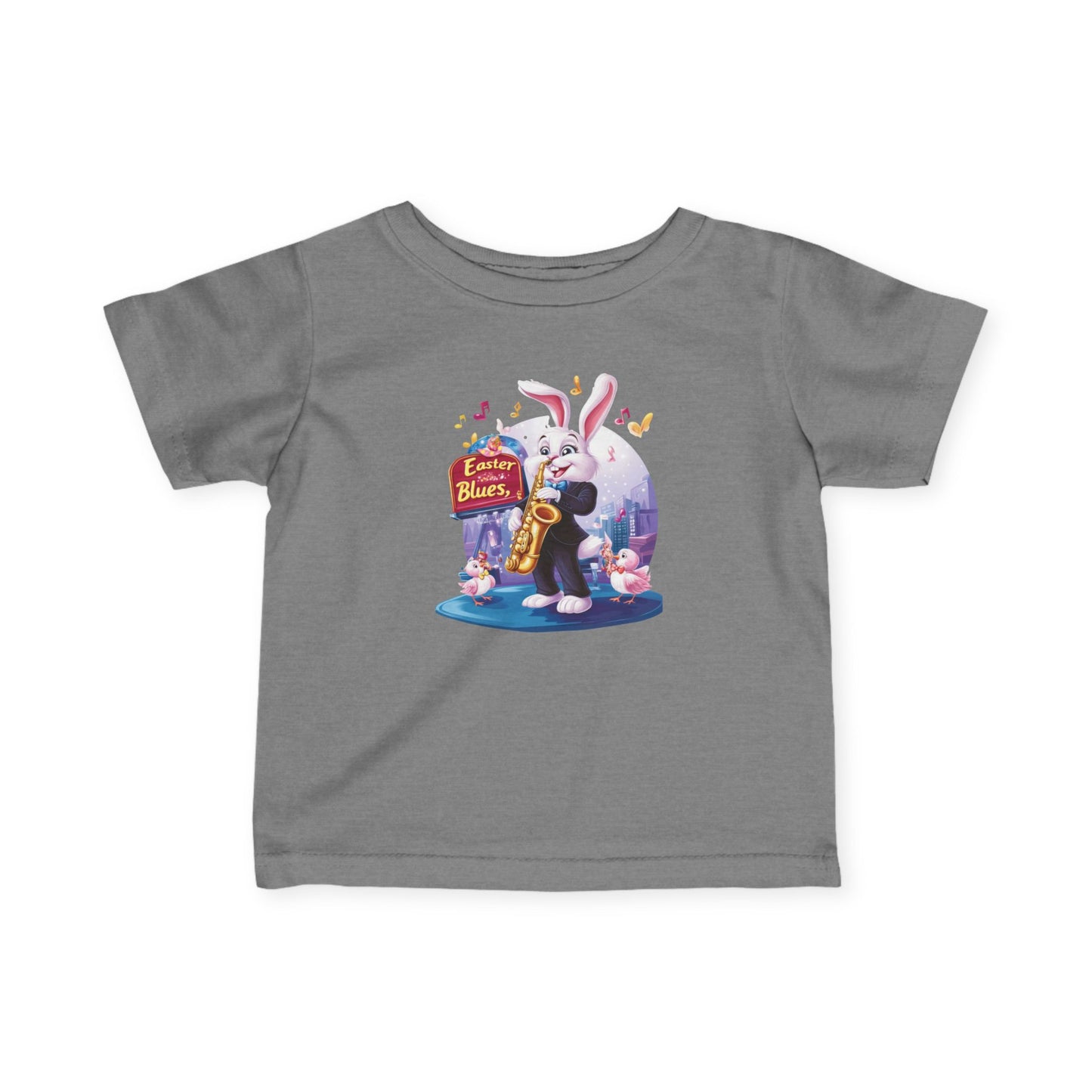 Easter Bunny Fun Infant Tee, Cute Baby Easter Shirt, Toddler Playtime Shirt, Spring Celebration Outfit, Gift for New Parents