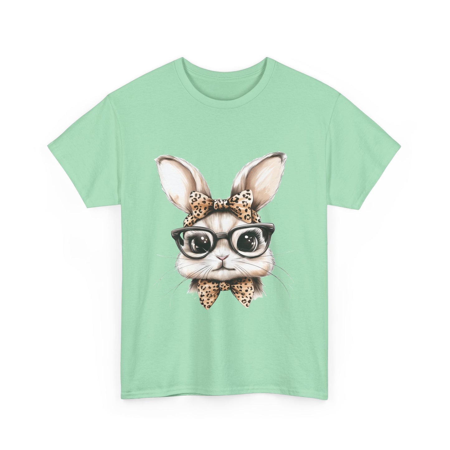 Cool Bunny Sunglasses Tee, Cute Rabbit Shirt, Animal Lover Gift, Spring Fashion, Unisex Graphic T-Shirt