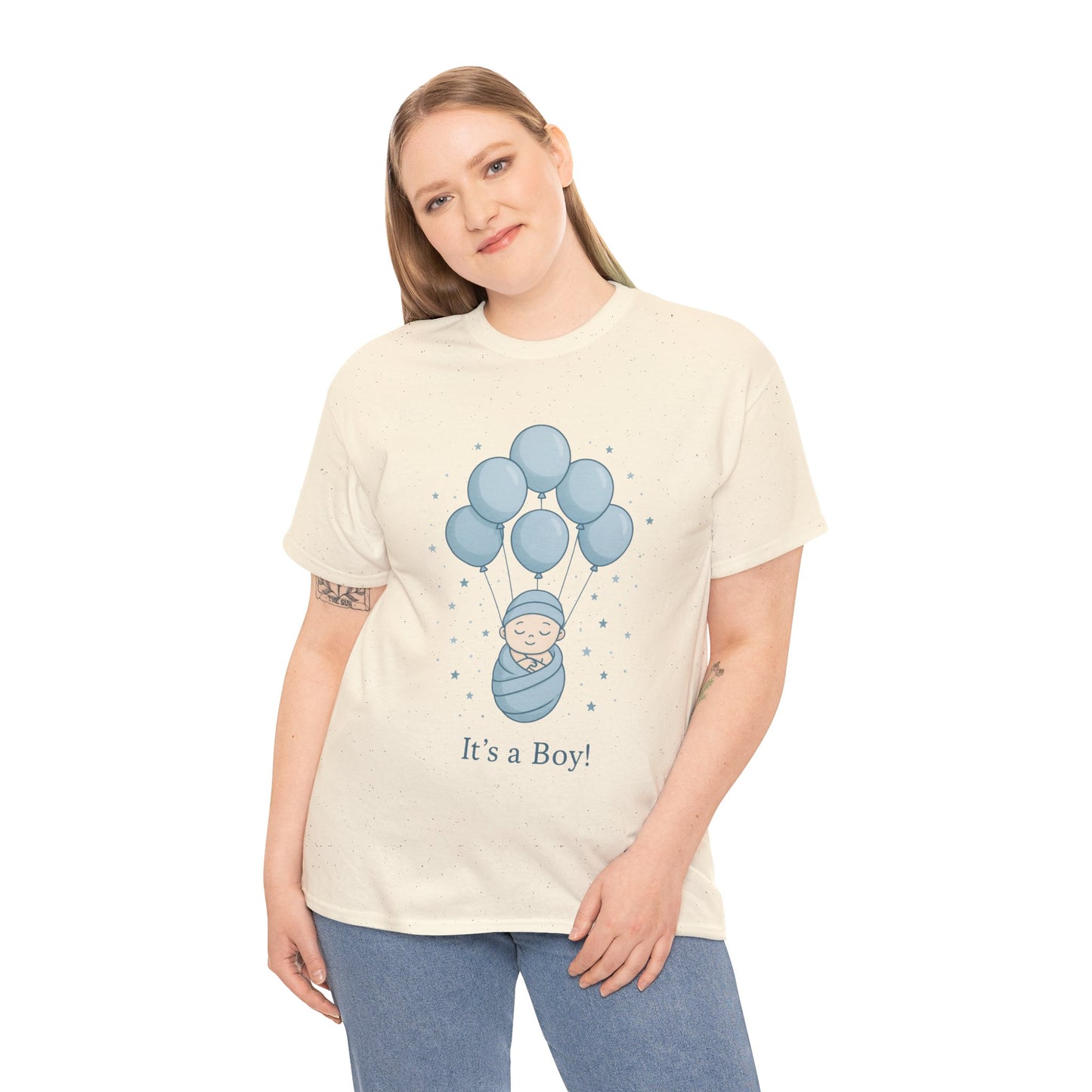 Its a Boy Maternity T-Shirt, Baby Boy Pregnancy Announcement Shirt, Gender Reveal Mom To Be Gift, Expecting Baby Shower Tee