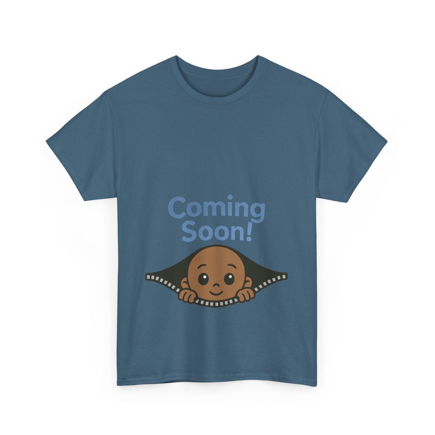 Coming Soon Maternity Tee, Cute Baby Boy Pregnancy Announcement Tee, Funny Expecting Mom Gift, Gender Reveal Tee, Baby Shower Top
