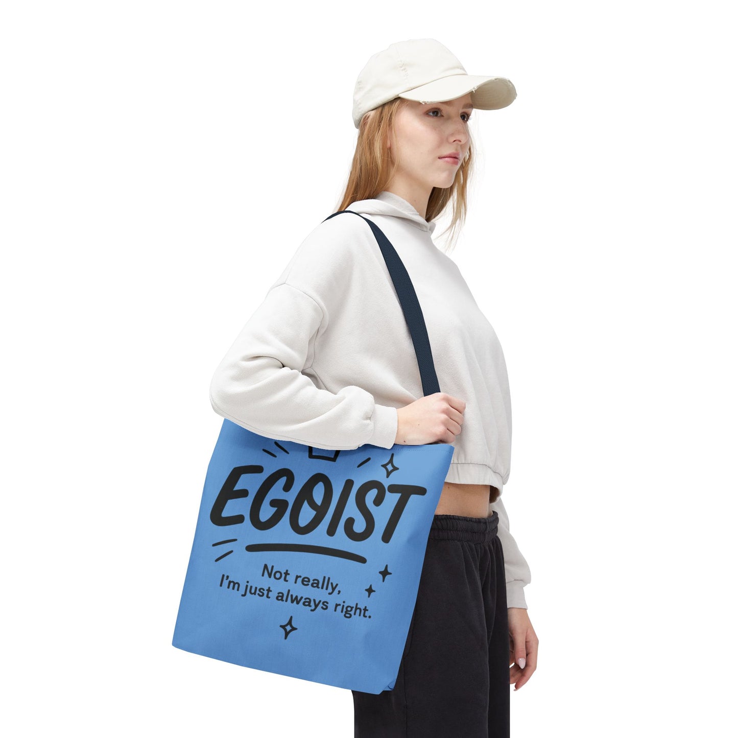 Egoist Tote Bag - Fun, Stylish Shopping Bag, Gift for Friends, Everyday Use, Quote Bag, Casual Chic Essential, Beach Tote