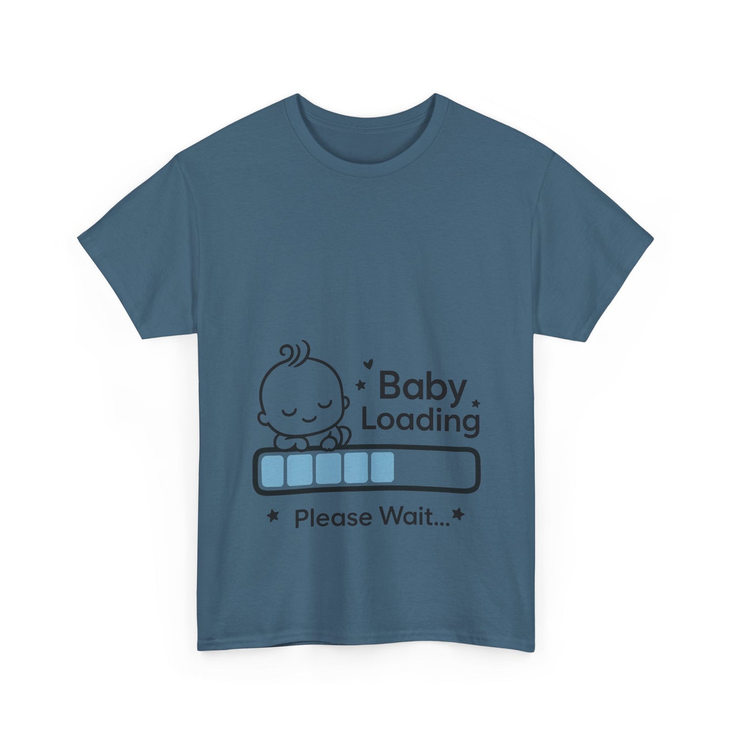 Baby Loading Maternity T-Shirt, Funny Pregnancy Announcement Tee, Mom To Be Gift, Expecting Baby Tee, Pregnancy Reveal Top, Baby Shower Gift