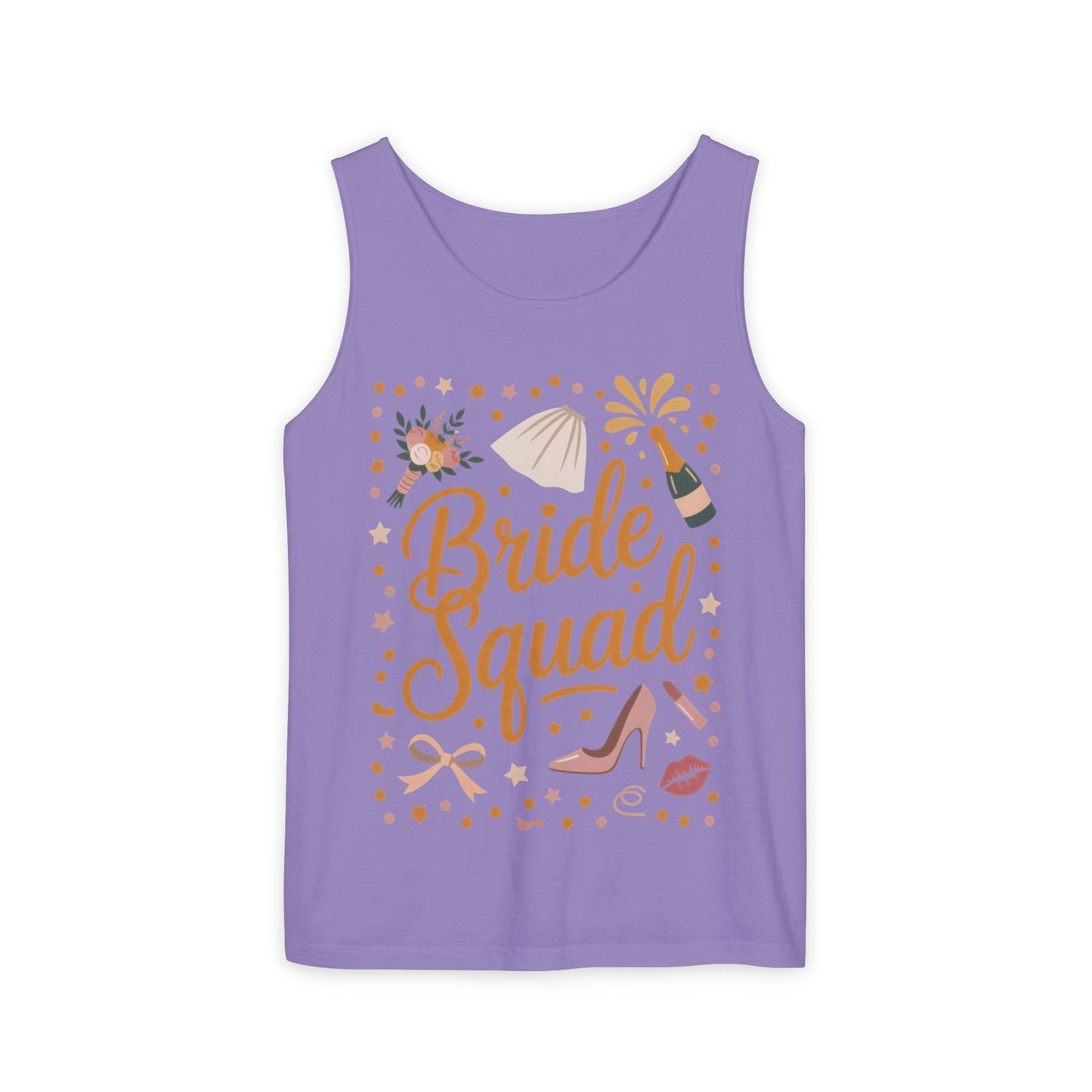 Bride Squad Tank Top, Bachelorette Party T-Shirt, Bridesmaid Wedding Tee, Hen Party Matching Shirts, Bridal Shower, Gift for Bridesmaids