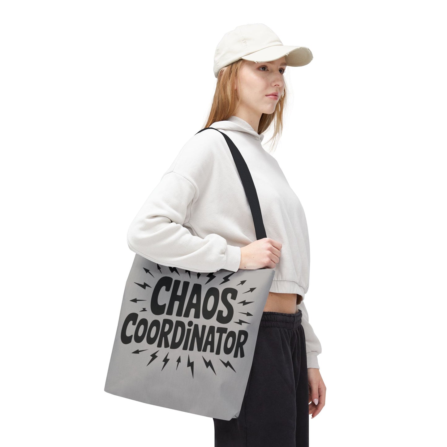 Chaos Coordinator Tote Bag, Fun Carryall for Busy Moms, Students, or Event Planners, Perfect Gift, Beach Weekender Bag, Large Tote Bag