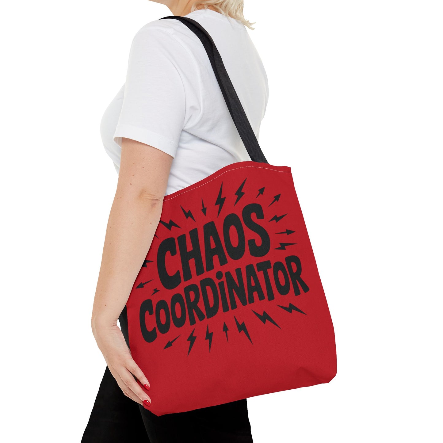 Chaos Coordinator Tote Bag, Fun Carryall for Busy Moms, Students, or Event Planners, Perfect Gift, Beach Weekender Bag, Large Tote Bag