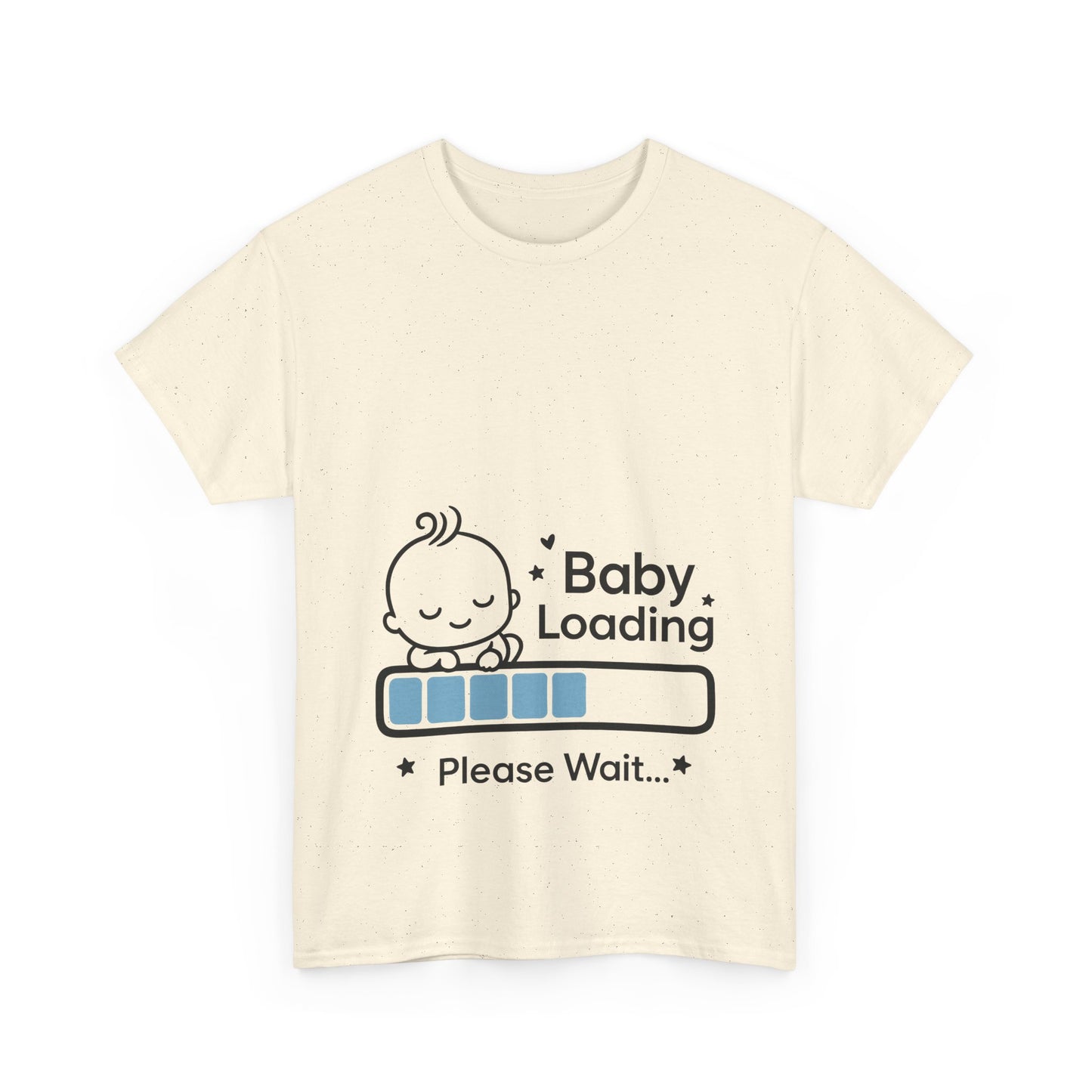 Baby Loading Maternity T-Shirt, Funny Pregnancy Announcement Tee, Mom To Be Gift, Expecting Baby Tee, Pregnancy Reveal Top, Baby Shower Gift