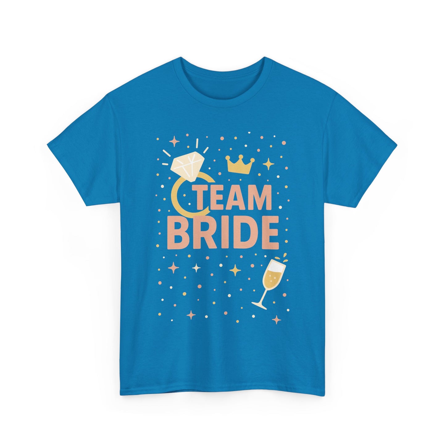 Team Bride T-Shirt, Bachelorette Party Tee, Bridesmaid Wedding Tee, Hen Party Matching Shirts, Bridal Shower, Bridesmaids Gift