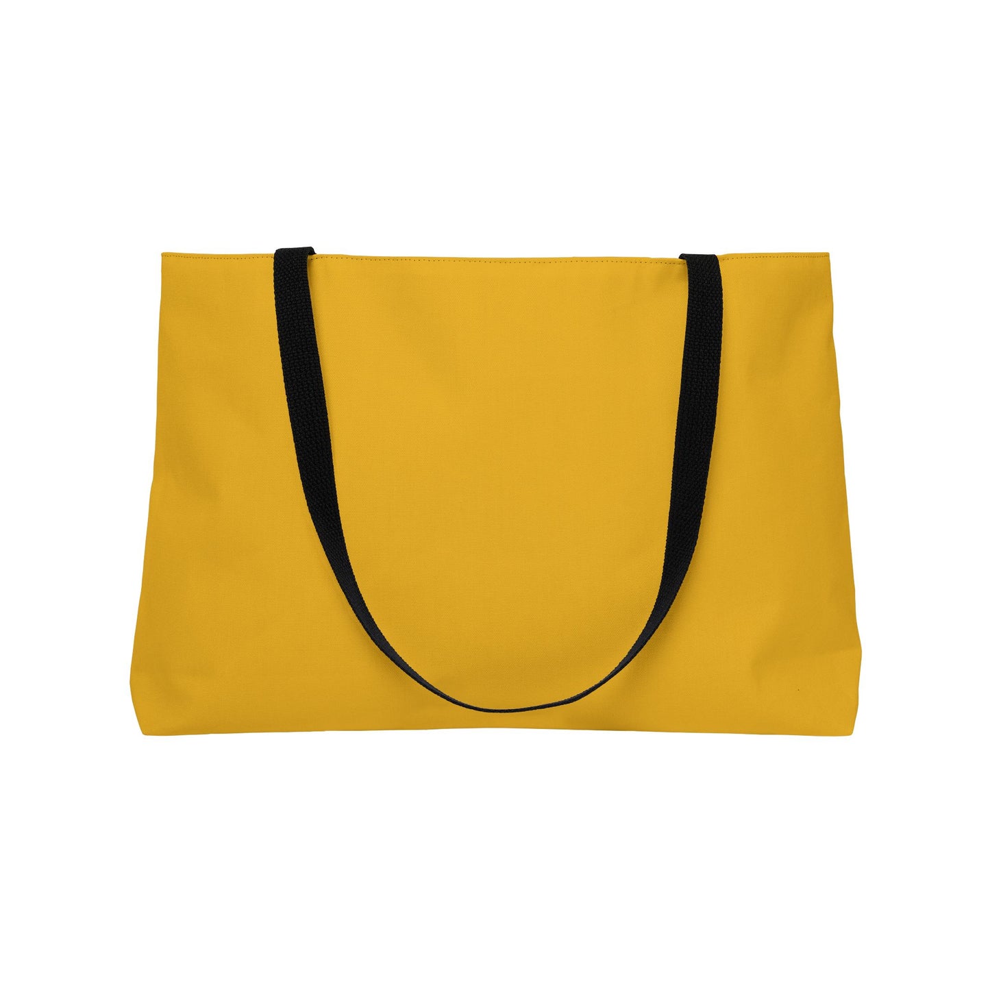 Bright Lemon Weekender Tote Bag, Summer Travel Bag, Beach Bag, Picnic Tote, Eco-Friendly Shopping Bag, Fun Gift Idea