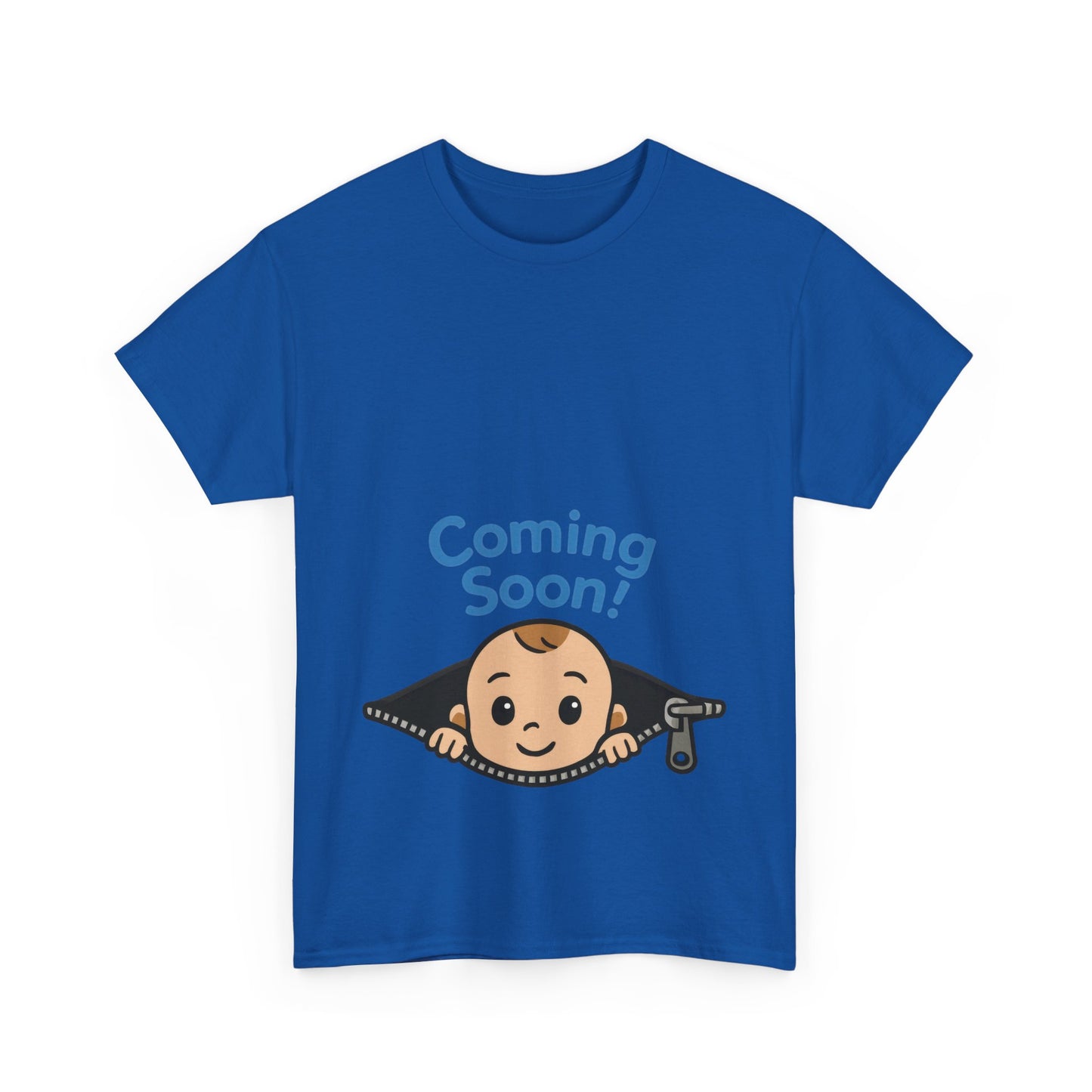Coming Soon Maternity Tee, Cute Baby Boy Pregnancy Announcement Tee, Funny Expecting Mom Gift, Gender Reveal Tee, Baby Shower Top