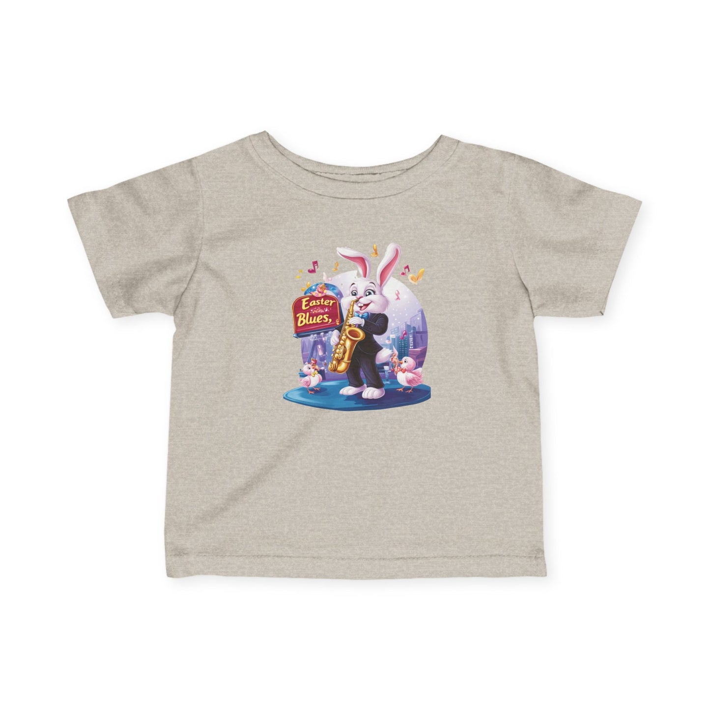Easter Bunny Fun Infant Tee, Cute Baby Easter Shirt, Toddler Playtime Shirt, Spring Celebration Outfit, Gift for New Parents