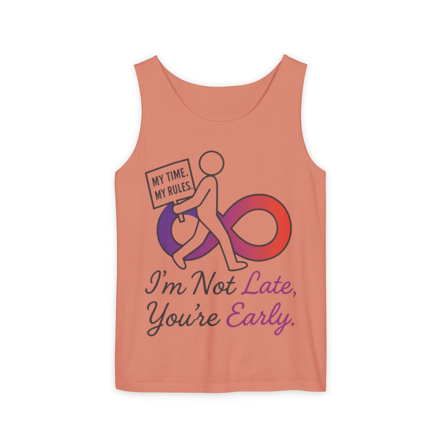 My Time My Rules Womens Tank Top, Funny T-Shirt, Casual Wear, women empowerment tee, confident woman shirt, self love t shirt