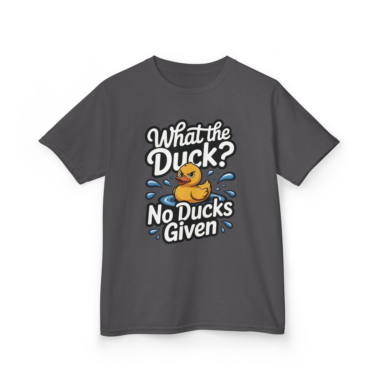 Funny Teen Duck Shirt, Kids Humor Tee, What The Duck Meme Tee, No Ducks Given Youth Tee, Sarcastic Rubber Duck Shirt, Cool Gift For Teens