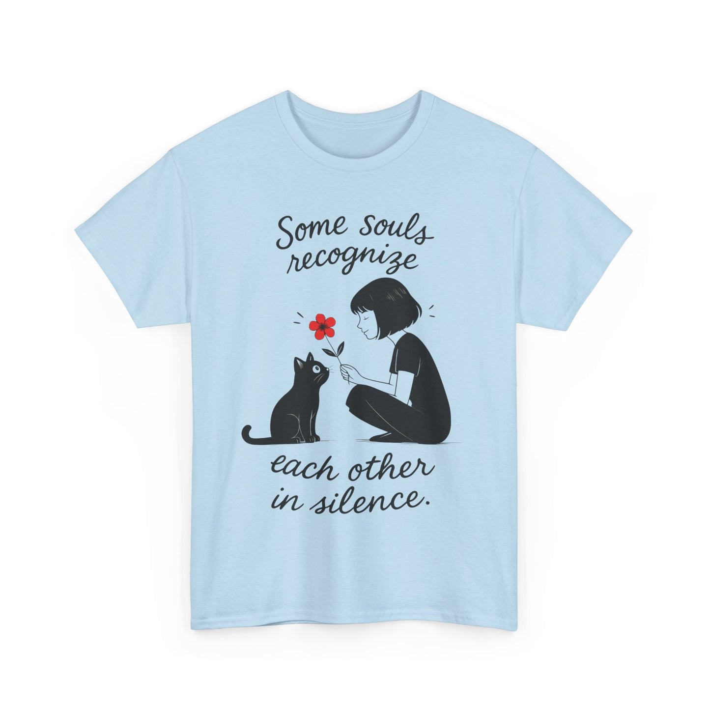 Cat Lover's Heavy Cotton Tee, Cute Cat Shirt, Pet Owner Gift, Animal Lover Apparel, Birthday Gift for Her, Women's Cotton T-Shirt, Cat Lover