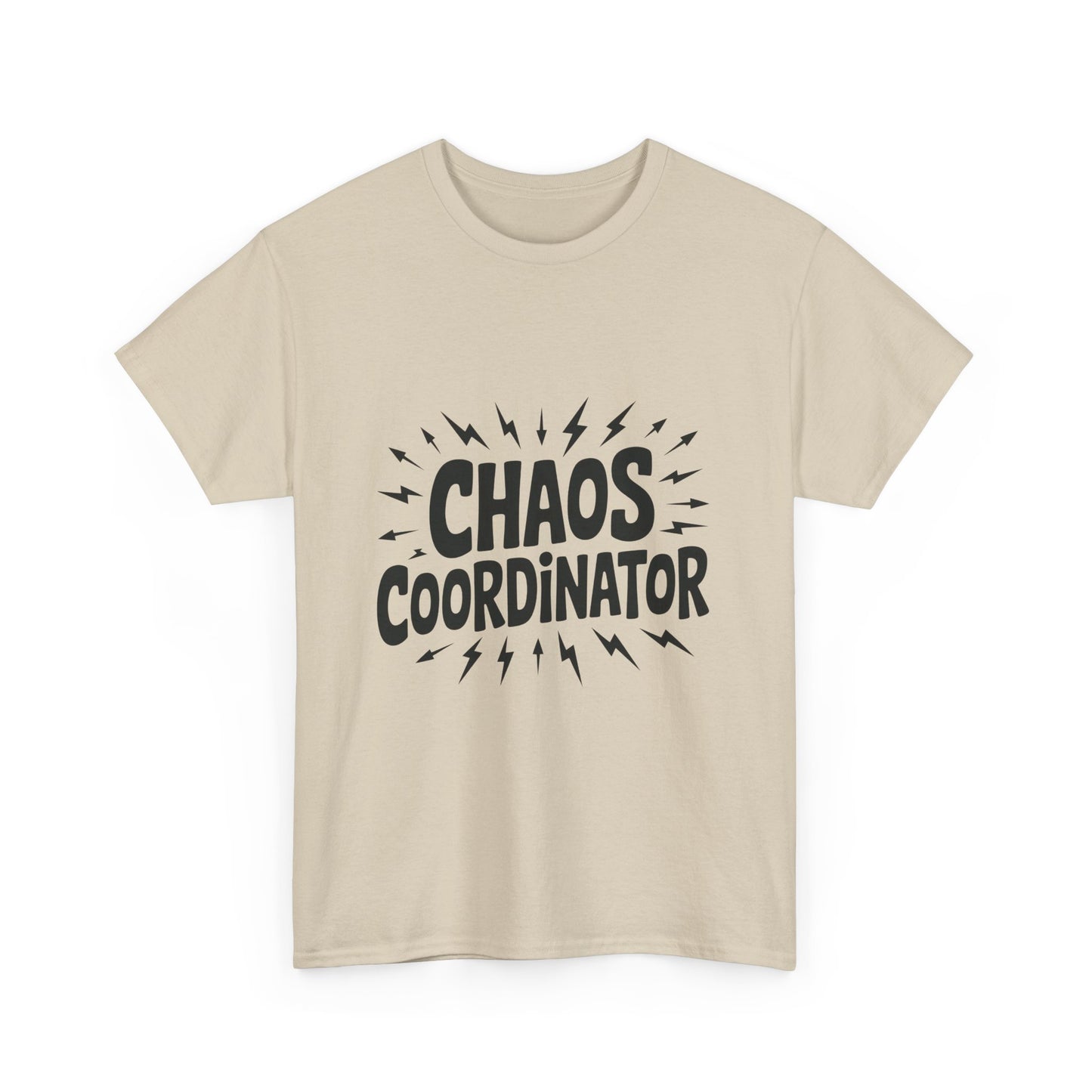 Chaos Coordinator Heavy Cotton Men's Tee, Fun T-Shirt, Gift for Organizers, Humor Tee, Men's Casual Wear