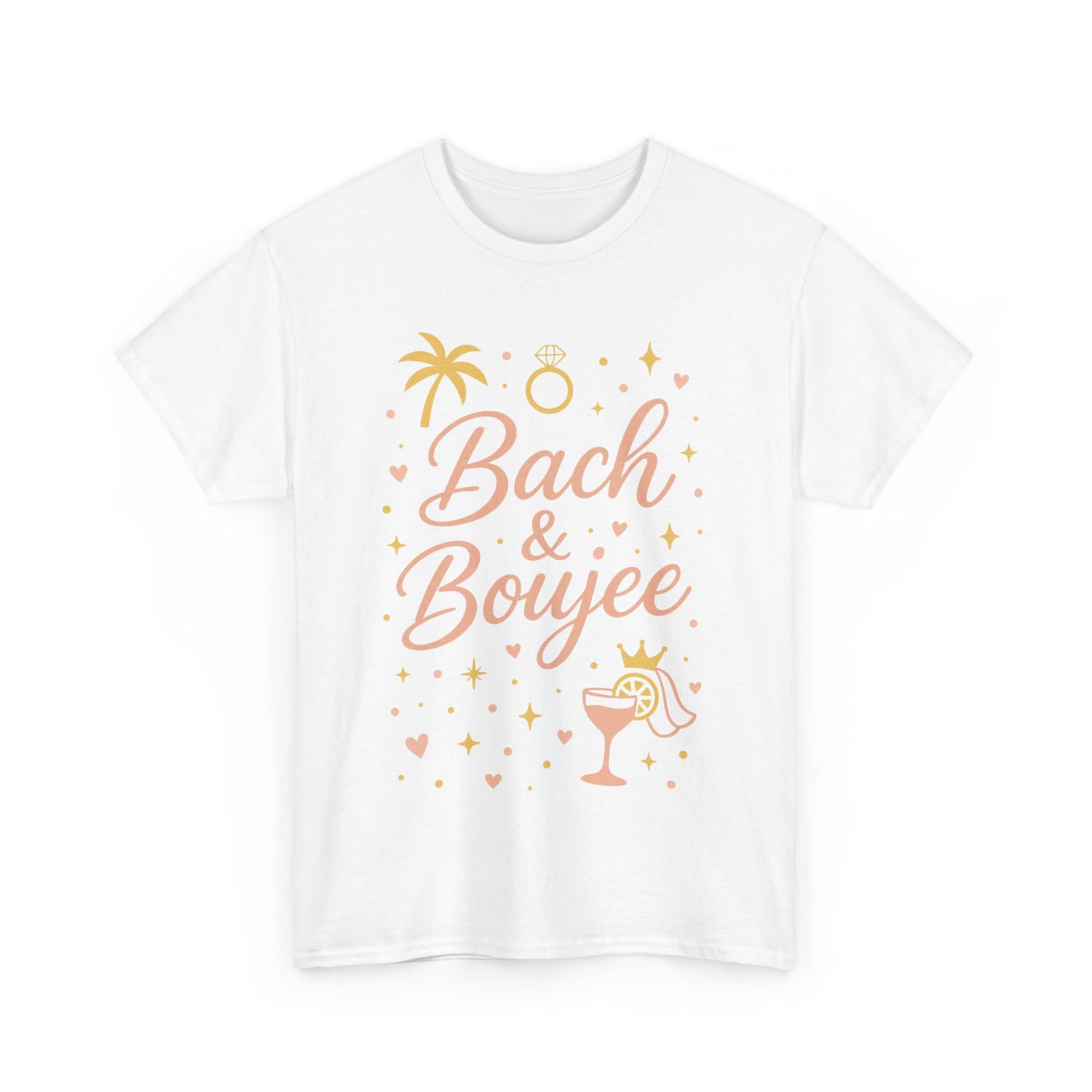 Bach & Boujee Bridal Party Shirt, Bachelorette Party Tee, Bridesmaid Wedding Tee, Hen Party Top, Bridal Shower, Bridesmaids Gift