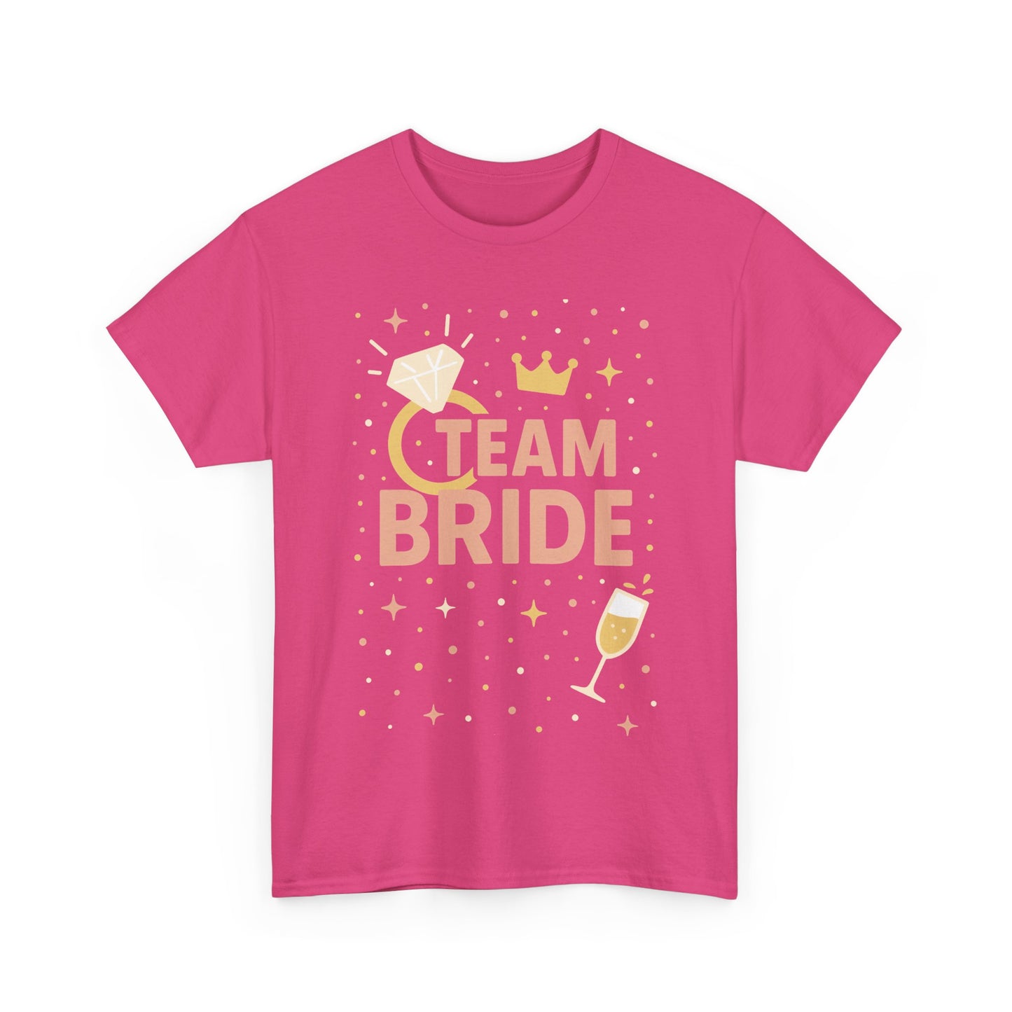 Team Bride T-Shirt, Bachelorette Party Tee, Bridesmaid Wedding Tee, Hen Party Matching Shirts, Bridal Shower, Bridesmaids Gift