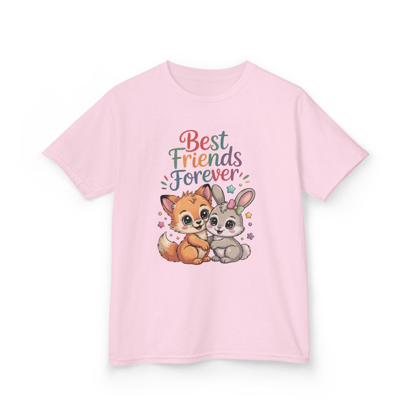 Kids Animal Friends Tee - Best Friends Forever Shirt, Gift for Kids, Toddler T-Shirt, Cute Animal Design, Birthday Gift, Summer Wear