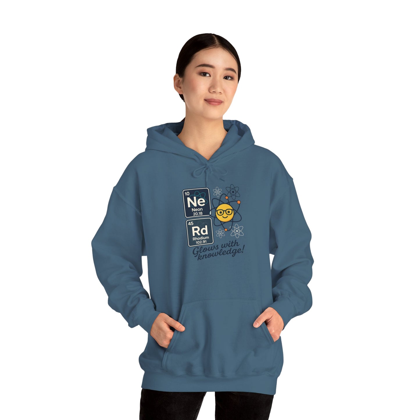 Nerd Hoodie for Women, Science Sweatshirt, Periodic Table Hoodie, STEM Gift for Her, Geek Gift, Science Lover Gift, College Student Clothing
