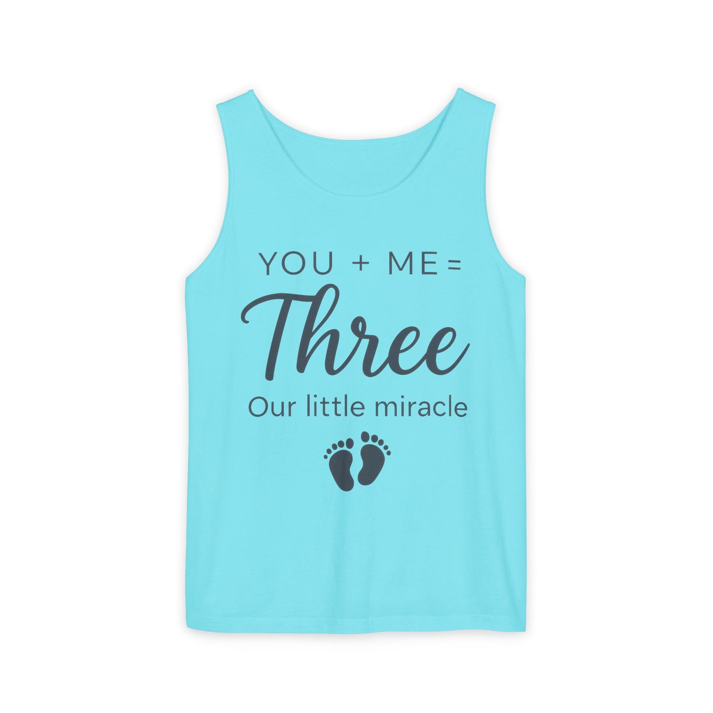 Maternity Tank Top, Cute Pregnancy Announcement Tank, Our Little Miracle Expecting Mom Gift, Baby Reveal Tee, Baby Showers Gift