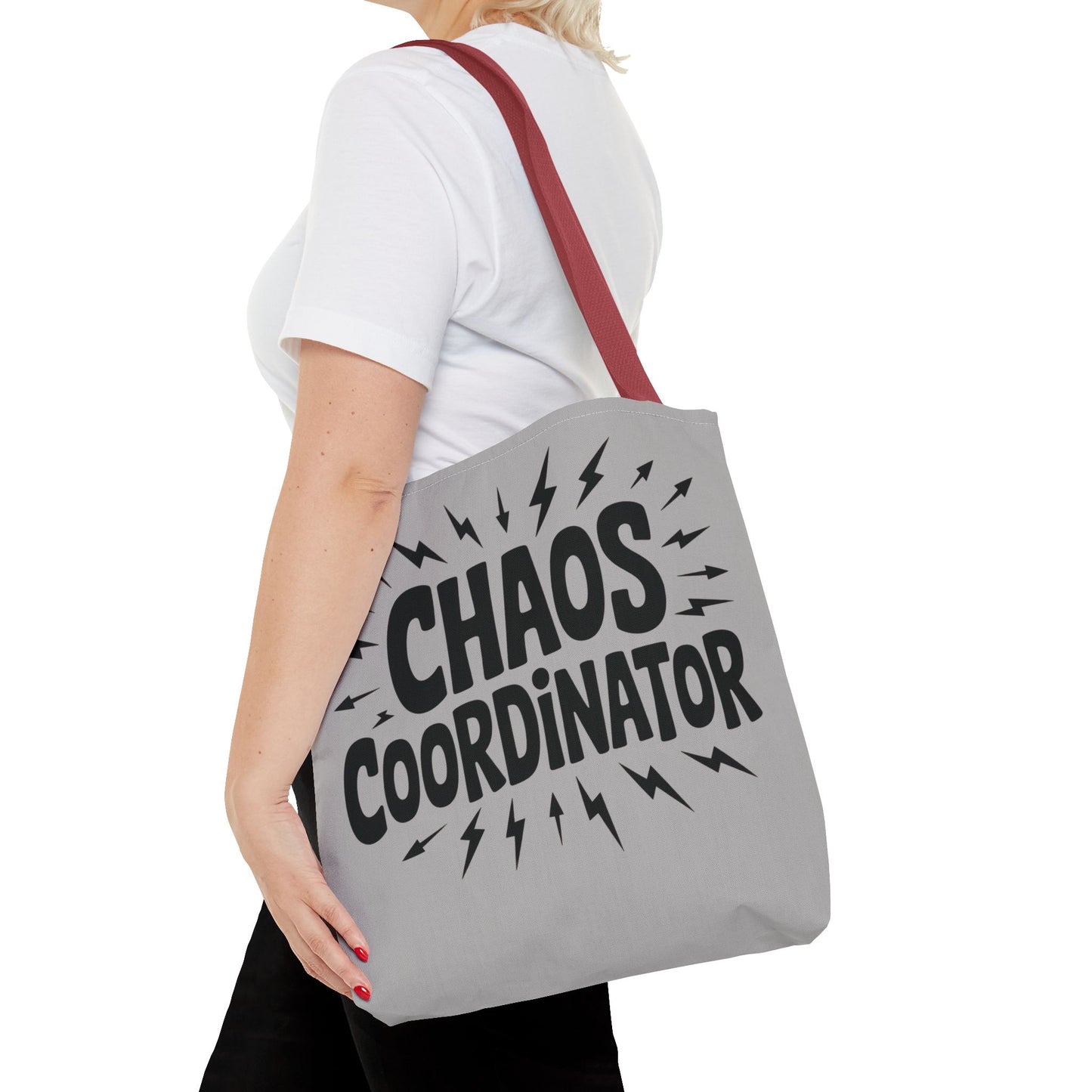 Chaos Coordinator Tote Bag, Fun Carryall for Busy Moms, Students, or Event Planners, Perfect Gift, Beach Weekender Bag, Large Tote Bag