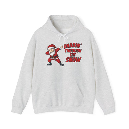 Dabbin Santa Men's Christmas Hoodie, Funny Holiday Sweatshirt
