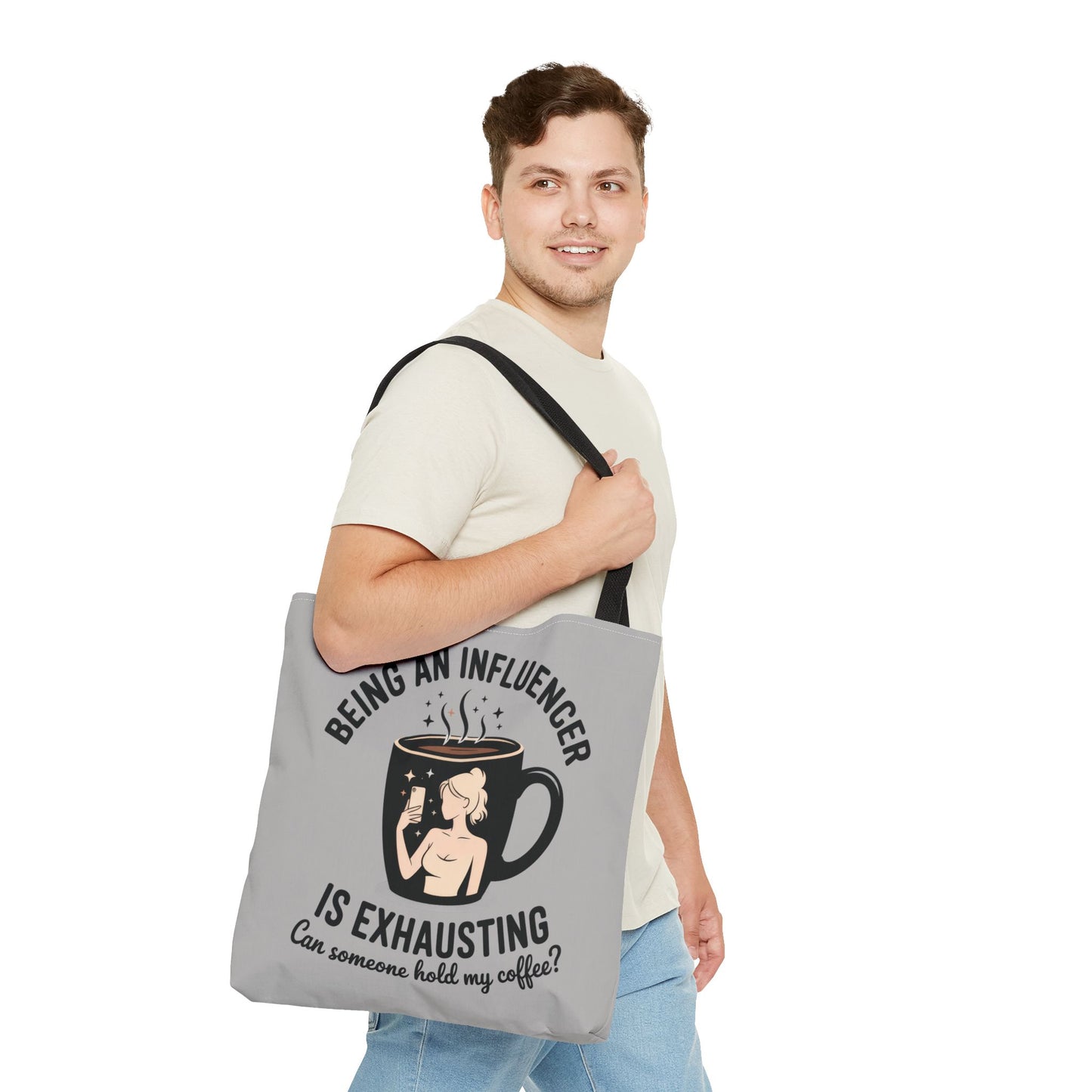 Influencer Tote Bag - Perfect for Coffee Lovers, Unique Gift for Birthdays, Weekend Outings, Stylish & Functional Accessory, Perfect [...]