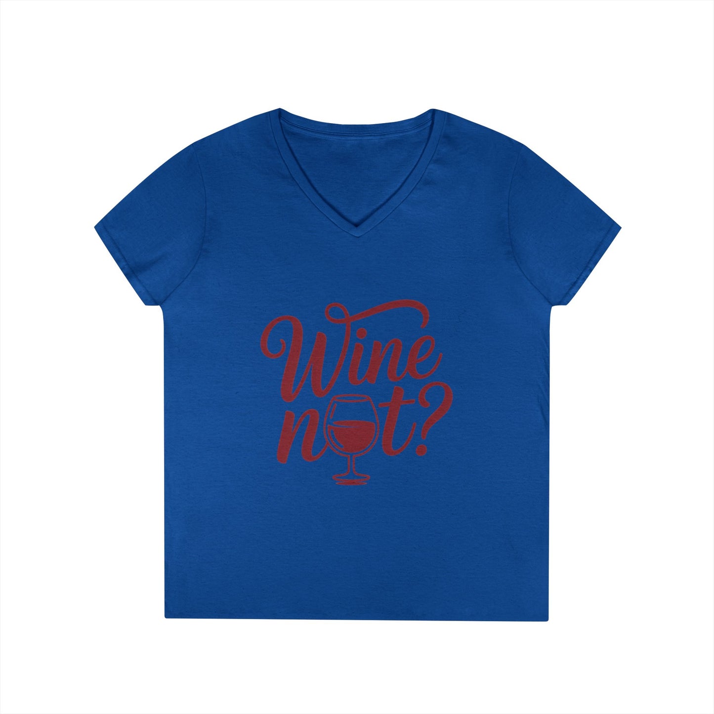 Wine Themed Ladies' V-Neck T-Shirt, Wine Lover Gift, Wine Humor Shirt, Girls Night Party Tee, Wine Pun Graphic Top, Fun Drink Shirt