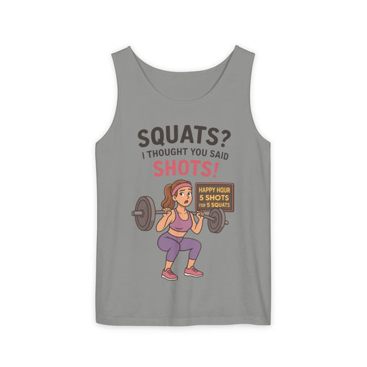 Funny Gym Womens Tank Top, Workout Humor Tee for Fitness Lovers, Gift for Gym Lovers, Activewear, Workout Gear, Gym Workout Shirt