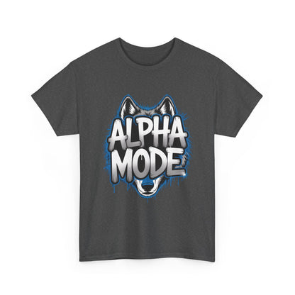 Alpha Mode Wolf Graphic Mens T-Shirt Streetwear, Alpha Tee, Wolf Tee, Street Tee, Wolf Art