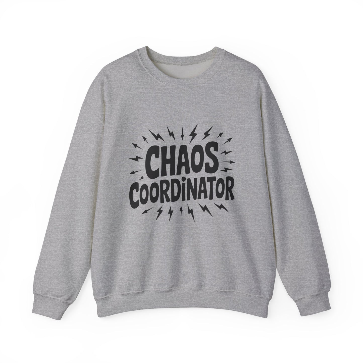 Chaos Coordinator Crewneck Men's Sweatshirt, Funny Gift for Men, Casual Wear, Unique Sweatshirt, Perfect for Everyday Style, Cozy Apparel