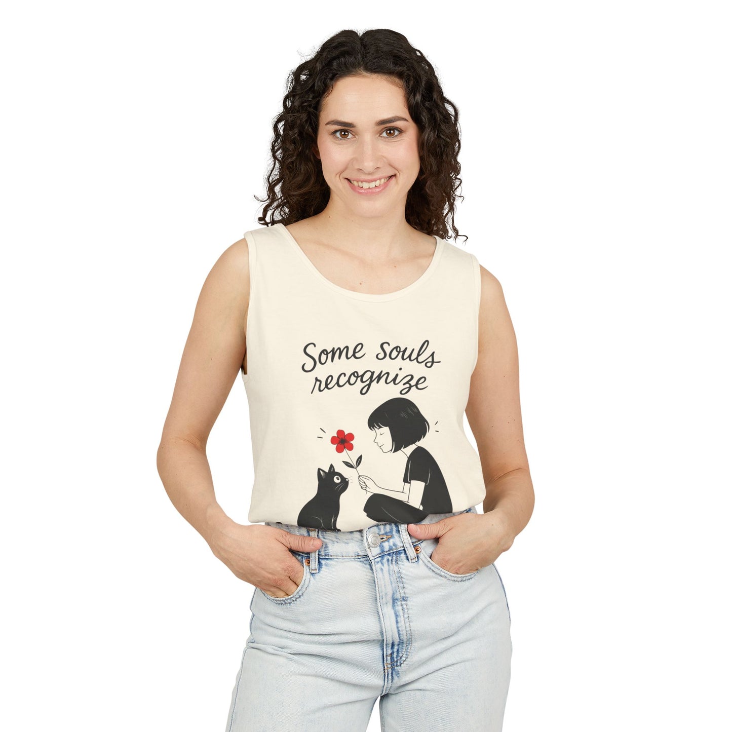 Cat Lover's Womens Tank Top, Perfect for Pet Lovers, Gift for Birthdays, Relaxation Wear, Cute Cat Lovers Womens Tee,