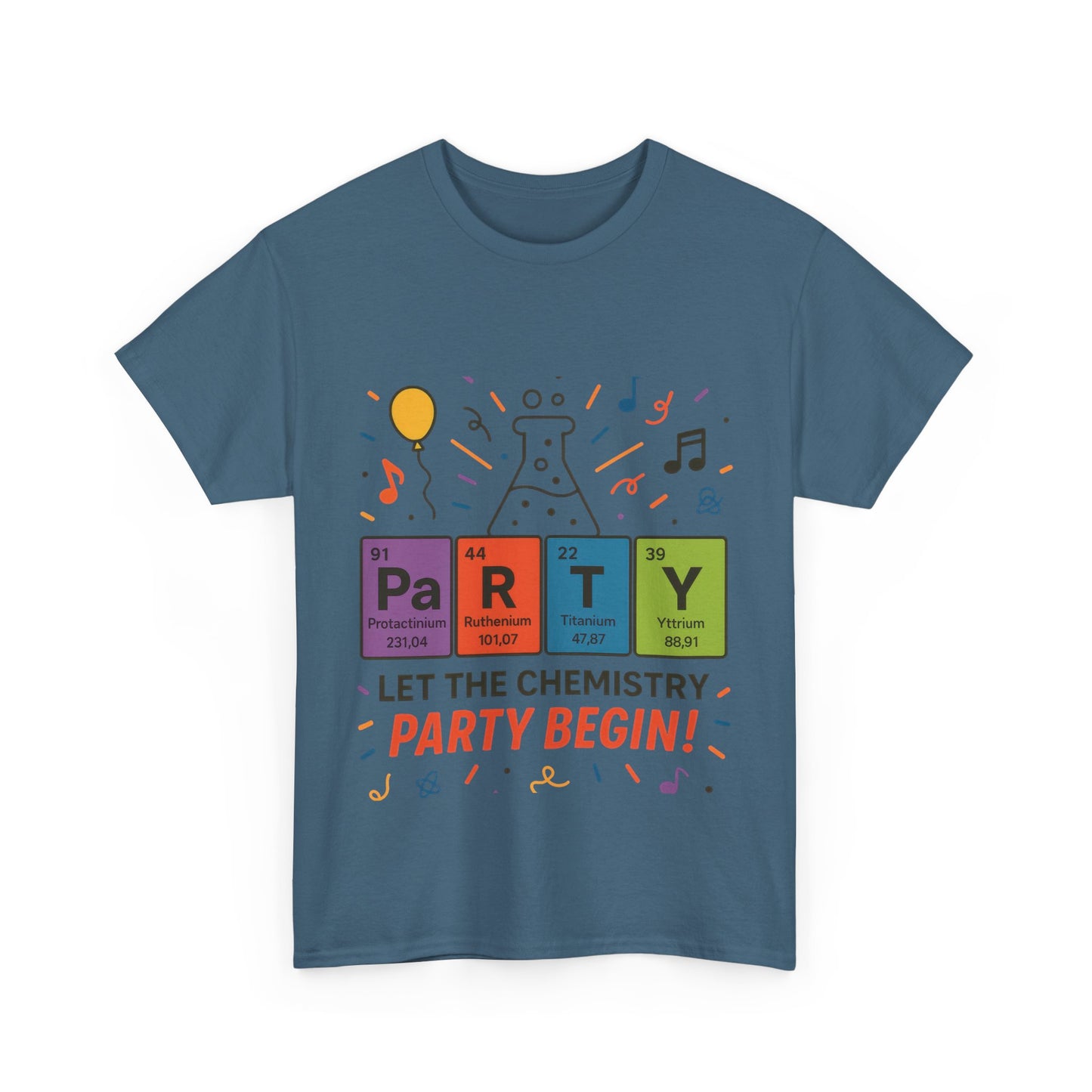 Funny Chemistry Party T-Shirt, Periodic Table PaRTY Tee, Unisex Science Humor Shirt, Gift for Chemistry Teacher,Science Tee, Nerdy Pun Shirt