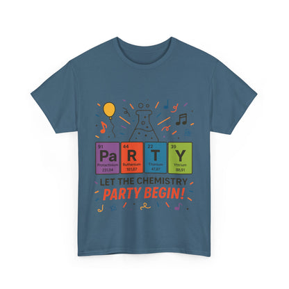 Funny Chemistry Party T-Shirt, Periodic Table PaRTY Tee, Unisex Science Humor Shirt, Gift for Chemistry Teacher,Science Tee, Nerdy Pun Shirt