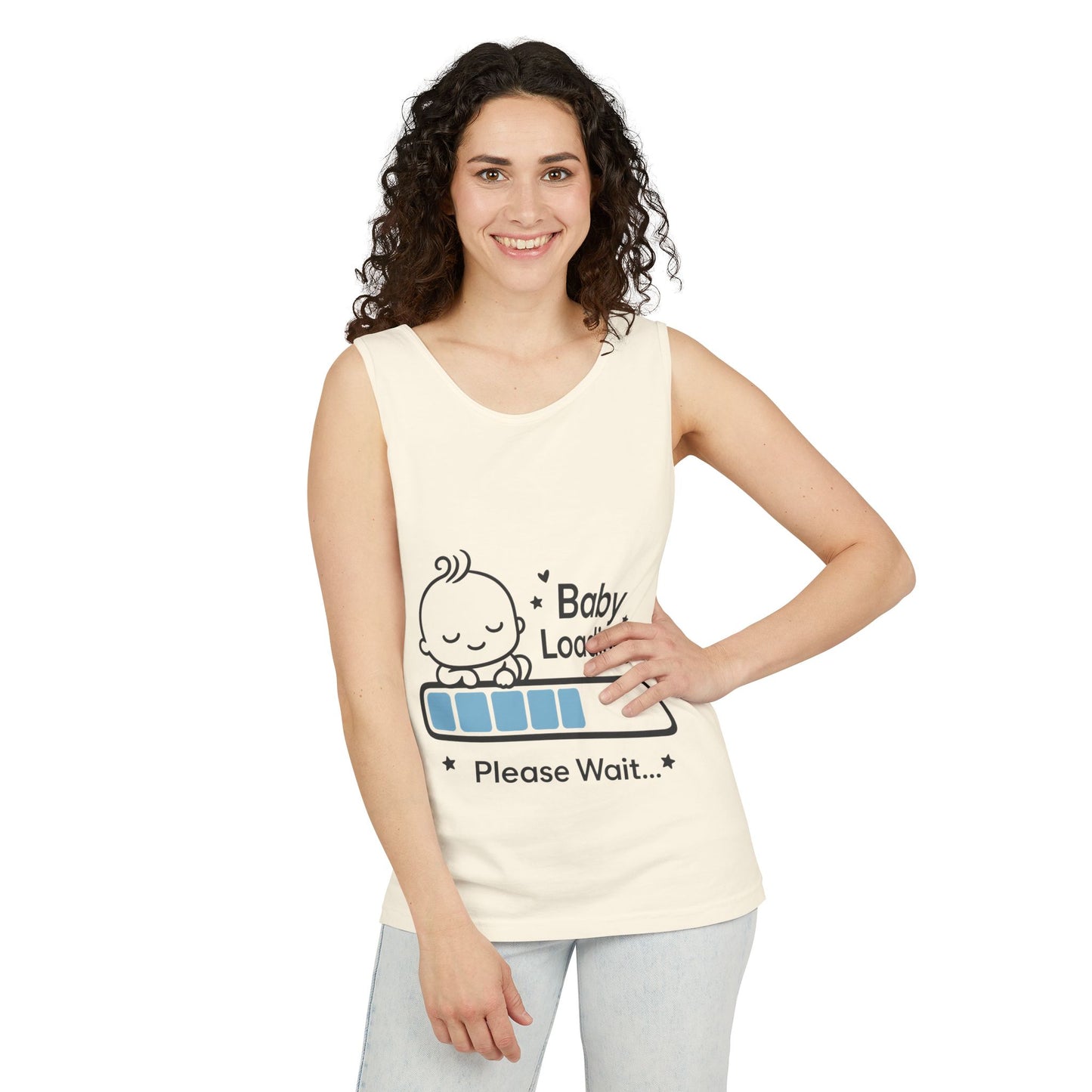 Baby Loading Maternity Tank Top, Pregnancy Announcement Shirt, Mom To Be Gift, Expecting Baby Gift, Pregnancy Reveal Top, Baby Shower Gift