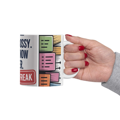 Funny Control Freak Mug, Im Not Bossy I Just Know Better, Organized Chaos Coffee Cup, Boss Lady Gift, Perfect Gift for Bossy Friends