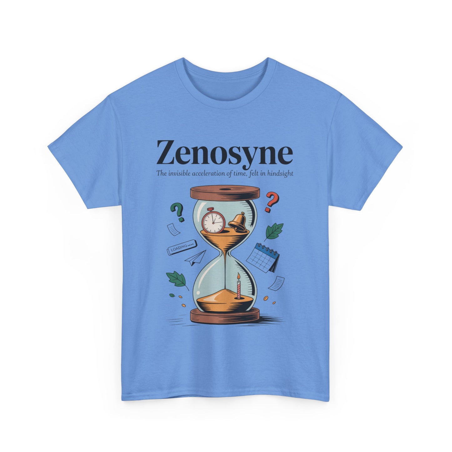 Zenosyne Unisex Heavy Cotton Tee, Aesthetic Word Tee, existential tee, Emotional Word Tee, Moody Graphic Tee, Philosophical Tee