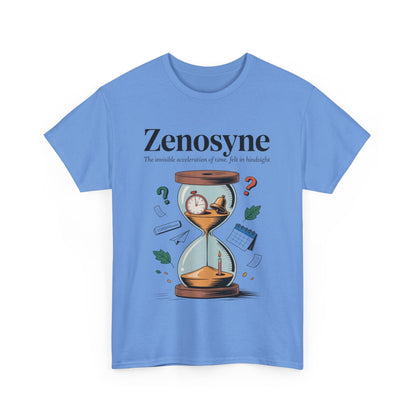 Zenosyne Unisex Heavy Cotton Tee, Aesthetic Word Tee, existential tee, Emotional Word Tee, Moody Graphic Tee, Philosophical Tee