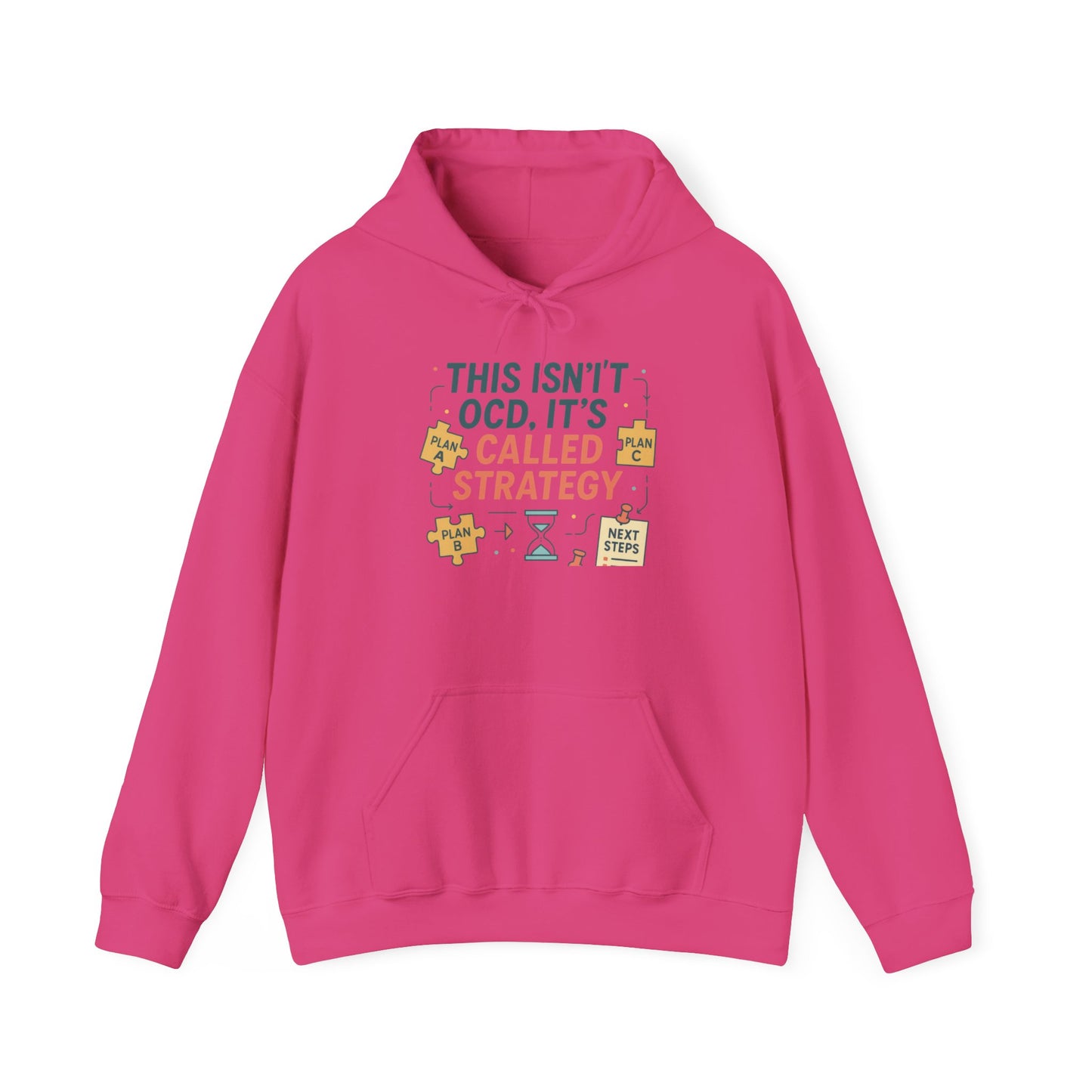 Strategic Humor Hoodie, Unisex Sweatshirt, Gift for Strategists, Funny Hoodie, Planner Gift, Cozy Stylish Sweatshirt, Relaxed Fit Hoody