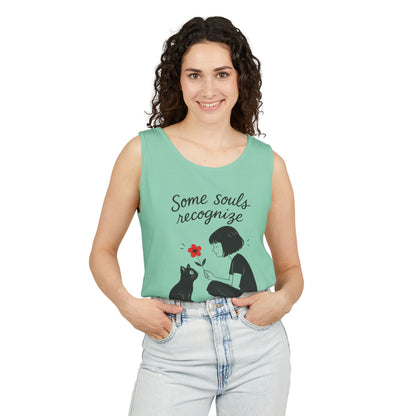 Cat Lover's Womens Tank Top, Perfect for Pet Lovers, Gift for Birthdays, Relaxation Wear, Cute Cat Lovers Womens Tee,