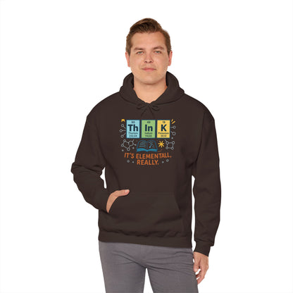 Science Hoodie for Men, Funny Nerd Hoodie, Element of Humor Sweatshirt, Science Lover Gift for Him, Chemistry Lover Gift