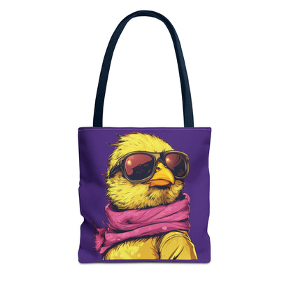 Chic Bird Tote Bag, Trendy Shopping Tote, Eco-friendly Bag, Gift for Animal Lovers, Summer Accessory, Beach Weekender Bag, Large Canvas Bag
