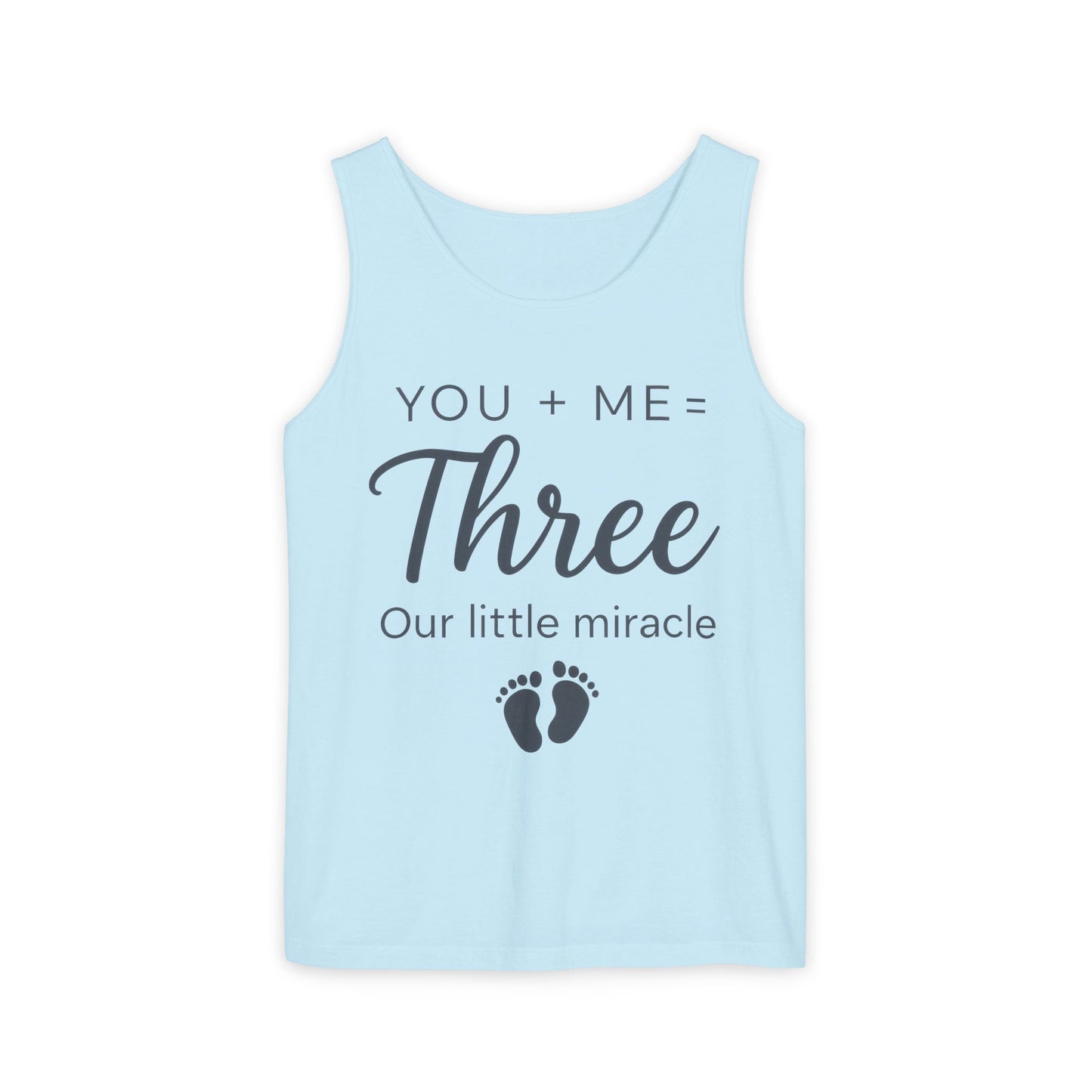 Maternity Tank Top, Cute Pregnancy Announcement Tank, Our Little Miracle Expecting Mom Gift, Baby Reveal Tee, Baby Showers Gift
