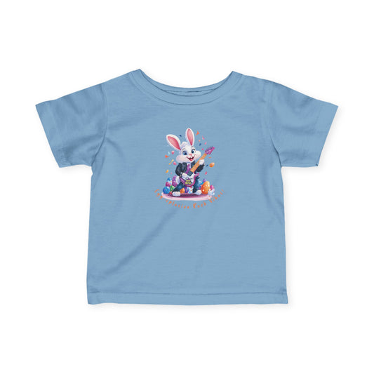 Easter Bunny Infant Tee, Cute Baby T-Shirt, Toddler Easter Outfit, Spring Celebration Shirt, Adorable Gift for Kids