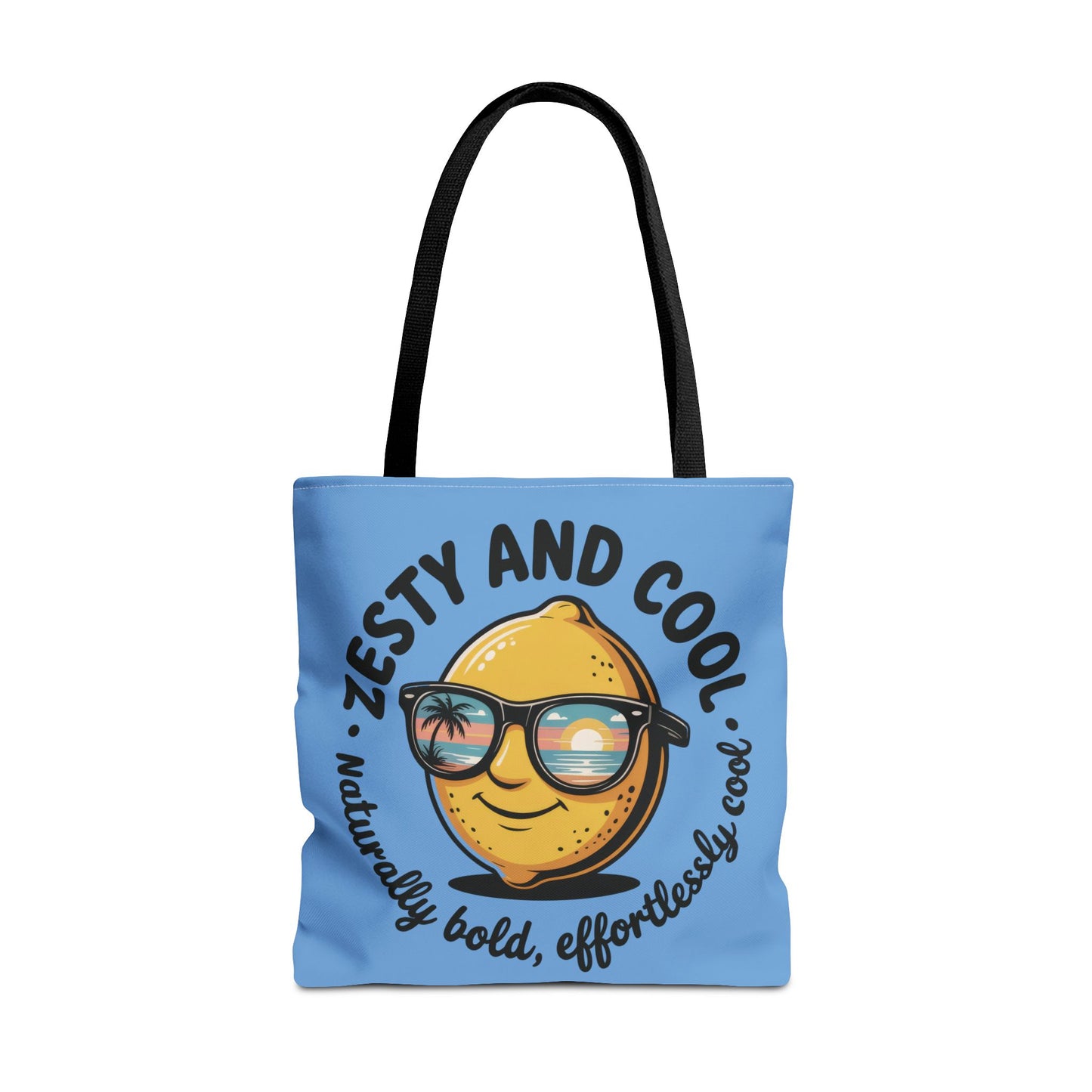 Zesty Lemon Tote Bag - Fun & Bold Carry-All for Everyday Use, Summer, Beach Days, Gifts, Eco-Friendly Shopping, Large Tote Bag