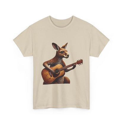 Funny Kangaroo Playing Guitar T-Shirt, Cute Animal Music Lover Shirt,  Aussie Wildlife Gift Idea, Music Lovers, Animal Tee, Fun Gift