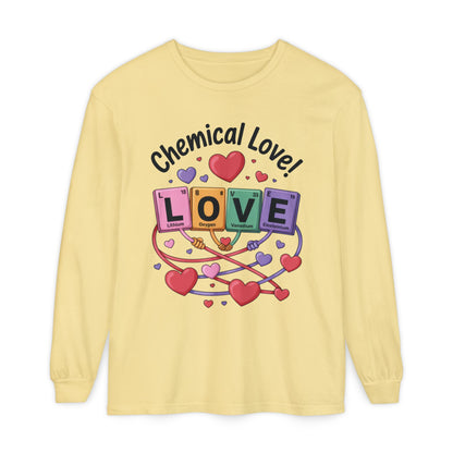 Chemical Love Long Sleeve T-Shirt Women's, Perfect Gift for Science Lovers, Valentine's Day, Chemistry Enthusiasts, Casual Wear, Cute [...]
