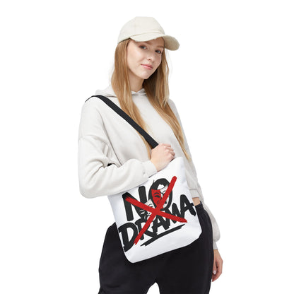 No Drama Tote Bag, Stylish Canvas Bag for Everyday Use, Perfect Gift for Friends, Beach Days, Shopping, and Travel, Large Tote Bag