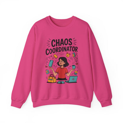 Chaos Coordinator Sweatshirt, Funny Mom Life Sweatshirt ,Gift for Busy Moms, Multitasking Mom Gift, Mom Life Sweatshirt, Mother's Day Gift